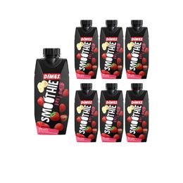 Dimes Smoothie 310 ml Çilek Muz ve Elmalı Meyve Suyu