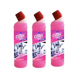 Diversey Taski Clonet 3x750 ml Extra Kireç Çözücü ve Banyo Temizleyicisi