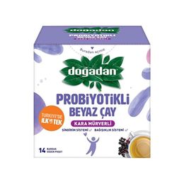 Doğadan 14'lü Karamürverli Probiyotikli Beyaz Çay