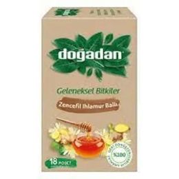 Doğadan 18'li Zencefil Ihlamur Ballı Çay