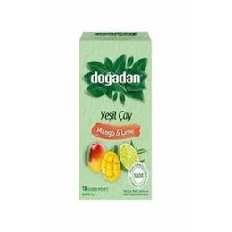 Doğadan 23.4 gr Mango & Lime Yeşil Çay