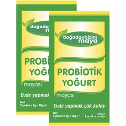 Doğadan 2x5'li Paket Bizim Probiyotik Yoğurt Mayası