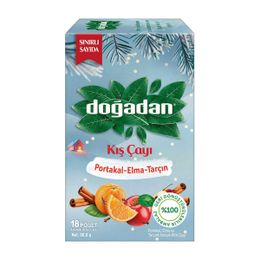 Doğadan 30,6 gr Portakal Elma ve Tarçınlı Kış Çayı