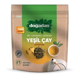 Doğadan 50 gr Kıvrık Dökme Ananaslı Yeşil Çay