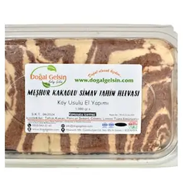 Doğal Gelsin 1 kg Meşhur Kakaolu Simav Tahin Helvası
