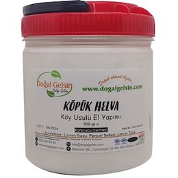 Doğal Gelsin 500 gr Meşhur Coğrafi İşaretli Kütahya Köpük Helva