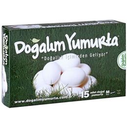 Doğalım 15'li Orta Boy Yumurta 53-62 gr
