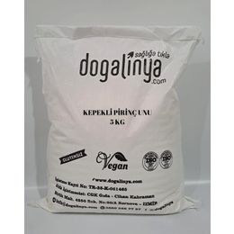 Doğalinya 5 kg Glutensiz Kepekli Esmer Pirinç Unu