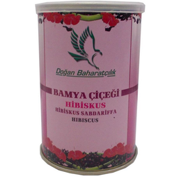 Doğan Baharatçılık 100 gr Teneke Hibiskus Bamya Çiçeği
