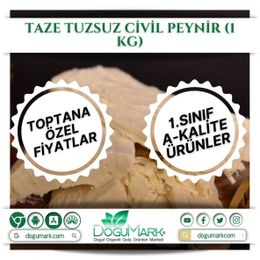 DoğuMark 1 kg Taze Tuzsuz Civil Peynir