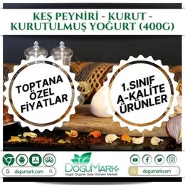 DoğuMark 400 gr Kurut Kurutulmuş Yoğurt Keş Peyniri