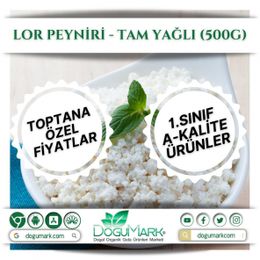 DoğuMark 500 gr Tam Yağlı Lor Peyniri