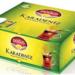 Doğuş 100'li Karadeniz EDT Bardak Poşet Siyah Süzen