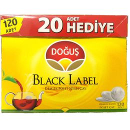 Doğuş Çay 120'li Black Label Demlik Süzen Poşet Çay