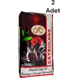 Dokumacı 10 kg Çaybulans Bamya Çiçekli Dökme Çay