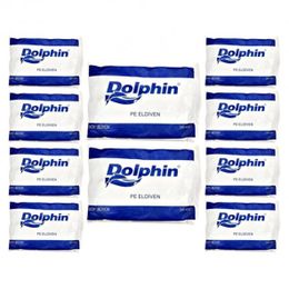 Dolphin İş Temizlik Tek Kullanımlık Şeffaf Poşet Büyük Boy 100 Adetlik 10 Paket Market Eldiven
