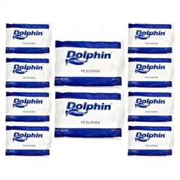 Dolphin İş Temizlik Tek Kullanımlık Şeffaf Poşet Büyük Boy 100 Adetlik 10 Paket Market Eldiven