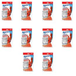 Dolphin Kırmızı Large Büyük 9-9,5 10 Paket Lateks Bulaşık Temizlik Eldiveni