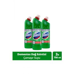 Domestos 3x750 ml Ultra Hijyen Dağ Esintisi Çamaşır Suyu