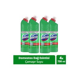 Domestos 4x750 ml Dağ Esintisi Çamaşır Suyu