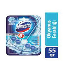 Domestos 5'li Güç Okyanus Ferahlığı 55 gr x 9 Adet Wc Blok