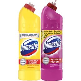 Domestos 750 ml Pembe Güç + Limon Ferahlığı 750 ml Çamaşır Suyu