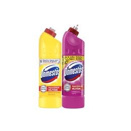 Domestos 750 ml Pembe Güç + Limon Ferahlığı 750 ml Çamaşır Suyu
