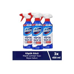 Domestos Beyaz Sabun Ferahlığı 3x450 ml Çamaşır Suyu