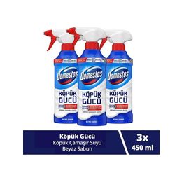 Domestos Beyaz Sabun Ferahlığı 3x450 ml Çamaşır Suyu