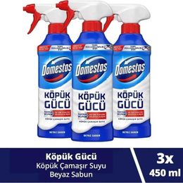 Domestos Beyaz Sabun Ferahlığı 3x450 ml Çamaşır Suyu