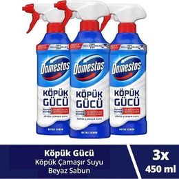 Domestos Beyaz Sabun Ferahlığı 3x450 ml Çamaşır Suyu