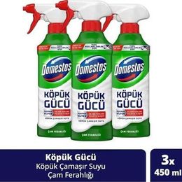 Domestos Çam Ferahlığı 3x450 ml Köpük Gücü Köpük Çamaşır Suyu