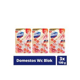 Domestos Yıldız Çiçeği Ejder Meyvesi 3x100 gr Tuvalet Bloğu