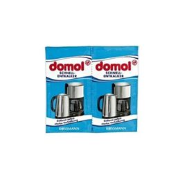 Domol 2'li Paket 2 Adet Kettle Kahve Makinesi Kireç Çözücü Toz