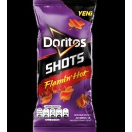 Doritos 30 gr Shots Flamin' Hot Acı Biberli ve Peynirli Mısır Cipsi