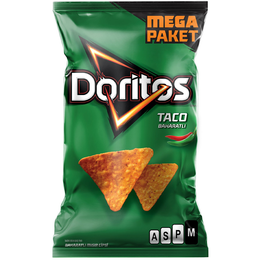 Doritos Taco Baharatlı Mega Boy 8x218 gr Mısır Cipsi