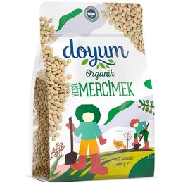 Doyum 1 kg Organik Yeşil Mercimek