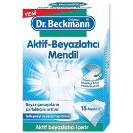 Dr. Backmann 15'li Aktif Beyazlatıcı Mendil