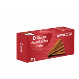 Dr.Gluten 120 gr Glutensiz Susamlı Çubuk Kraker