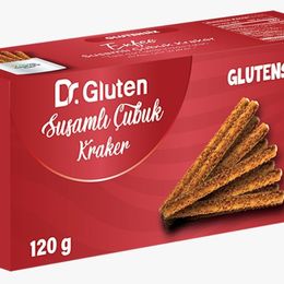 Dr. Gluten 120 gr Glutensiz Susamlı Kraker