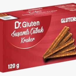 Dr. Gluten 120 gr Glutensiz Susamlı Kraker