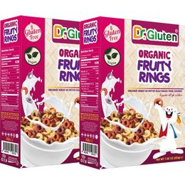 Dr. Gluten 2x225 gr Organik Sebze ve Meyve Sulu Halka Tahıl Gevreği