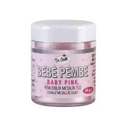 Dr. Gusto 10 gr Bebe Pembe Yenilebilir Metalik Toz Gıda Boyası
