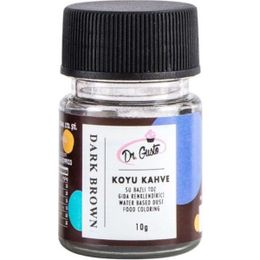 Dr. Gusto 10 gr Su Bazlı Koyu Kahve Toz Gıda Boyası