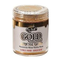 Dr. Gusto 10 gr Yenilebilir Yaldızlı Sim Altın Boya