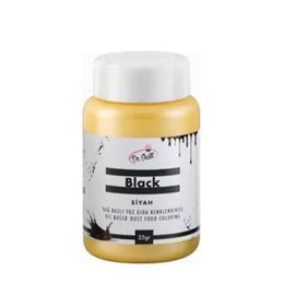 Dr. Gusto 25 gr Yağ Bazlı Siyah Toz Boya