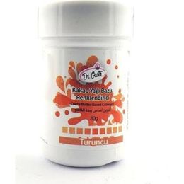 Dr. Gusto 30 gr Kakao Yağı Bazlı Turuncu Çikolata Boyası