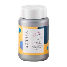 Dr. Gusto 75 gr Sarı Su Bazlı Toz Boya