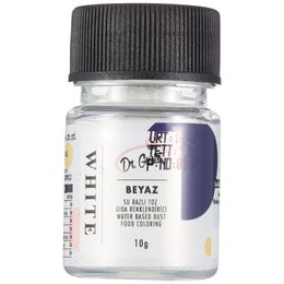Dr. Gusto Beyaz Su Bazlı 10 gr Toz Gıda Boyası