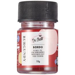 Dr. Gusto Bordo Su Bazlı 10 gr Toz Gıda Boyası
